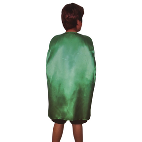 Medium Green Cape - Vampire Cloak/Superhero Costume for Halloween/Fancy Dress Party