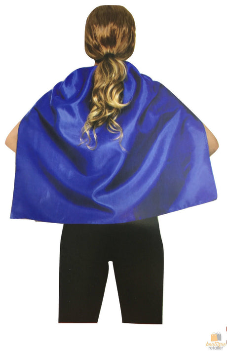 SHORT CAPE Kids Childrens Party Costume Vampire Coat School Team Colours - Red