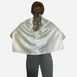 Short White Cape - Vampire Cloak/Kids Superhero Costume for Halloween/Fancy Dress Party