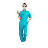 Womens Doctor/Nurse Costume - Emergency Scrubs (Hospital/Medical Halloween & Fancy Dress)