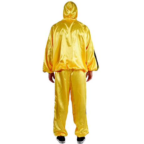 Mens Yellow Rapper Costume - 80s Hip Hop Party (Halloween & Fancy Dress)