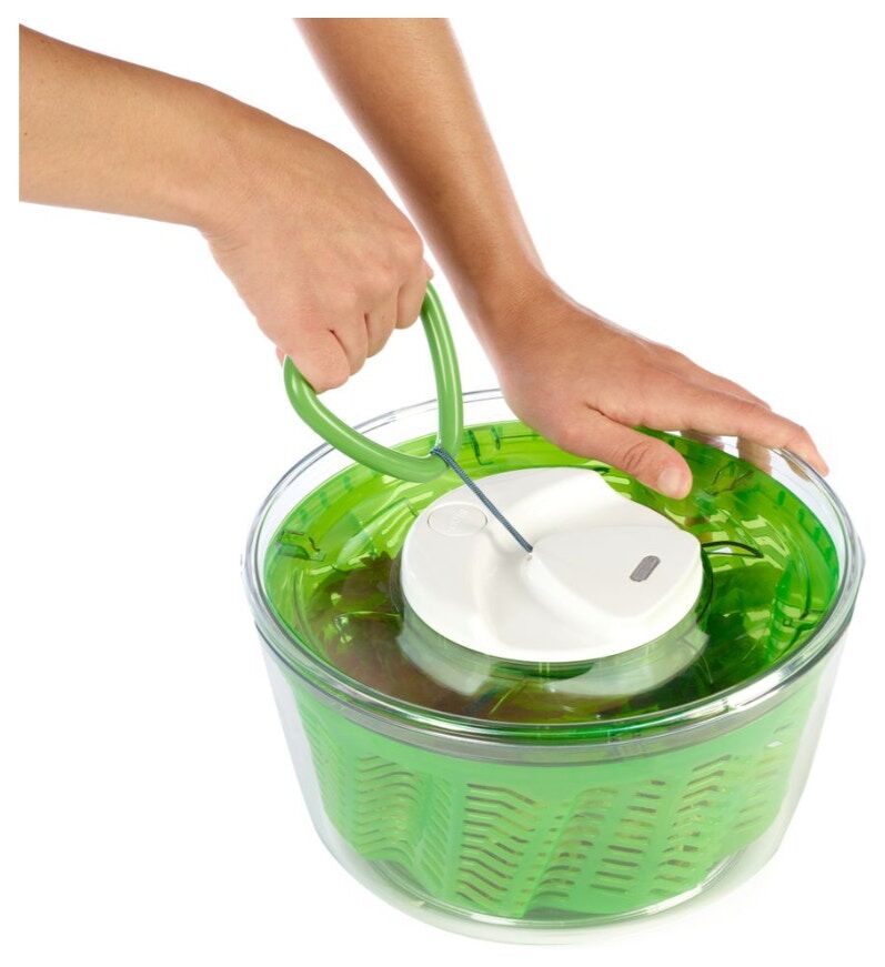 Zyliss Easy Spin 2 Salad Spinner in Green - Small