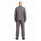 Adult Dr. Evil/Blofeld Grey Suit Party Costume Halloween 60s/70s/90s