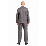 Adult Dr. Evil/Blofeld Grey Suit Party Costume Halloween 60s/70s/90s