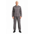 Adult Dr. Evil/Blofeld Grey Suit Party Costume Halloween 60s/70s/90s