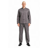 Adult Dr. Evil/Blofeld Grey Suit Party Costume Halloween 60s/70s/90s