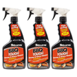 3x Selleys Grease & Grime BBQ Cleaner Pack - 500mL (Tough for Everyday Use)