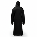Adult Mens Grim Reaper Horror Halloween Horror Dark Black Robe Haunted Costume
