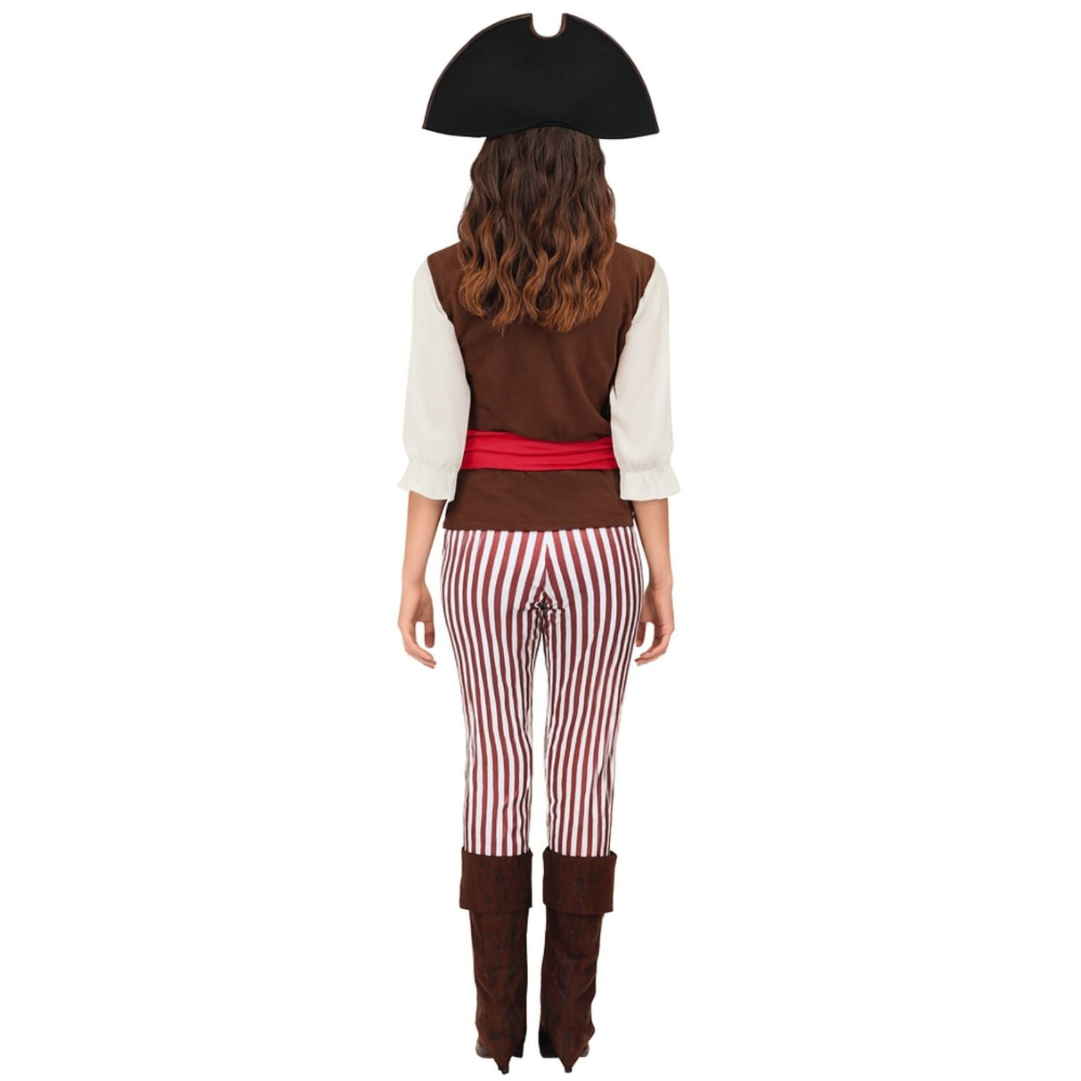 Womens Pirate Wench Costume - Caribbean Lass (Halloween & Fancy Dress)