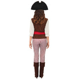 Womens Pirate Wench Costume - Caribbean Lass (Halloween & Fancy Dress)