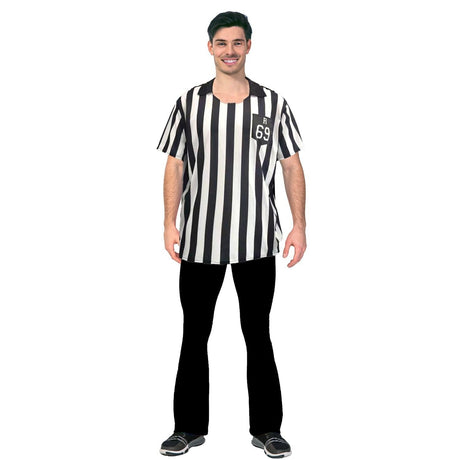 Adult Sports Referee Uniform Costume - Halloween & Fancy Dress