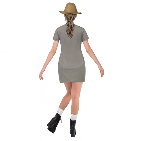 Adult Lady Wildlife Explorer Costume Womens Jungle Safari Halloween Outfit