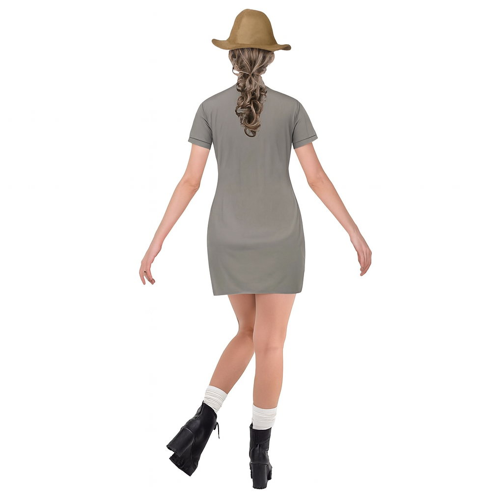 Wildlife Explorer Family Costume Set - Womens & Girls Safari Jungle Halloween Fancy Dress