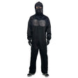Adult Black Gorilla Costume - Animal Jumpsuit, Hood & Gloves Set (S/M & L/XL)