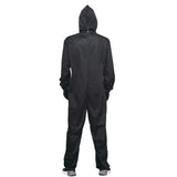 Adult Black Gorilla Costume - Animal Jumpsuit, Hood & Gloves Set (S/M & L/XL)