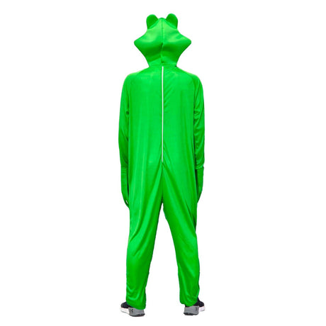 Adult Green Frog Costume - Animal Jumpsuit (S/M & L/XL)
