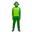 Adult Green Frog Costume - Animal Jumpsuit (S/M & L/XL)