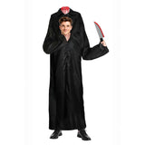Adult Headless Zombie Costume w/ Harness - Black (Scary Halloween Fancy Dress & Party Outfit)