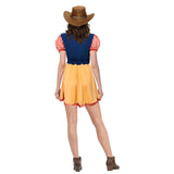 Adult Country Cowgirl Costume - Western Rodeo Dress (XS/S & M/L)