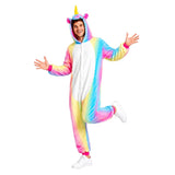 Unicorn One-Piece for Adults Pyjamas Kigurumi Rainbow Jumpsuit (Unisex)