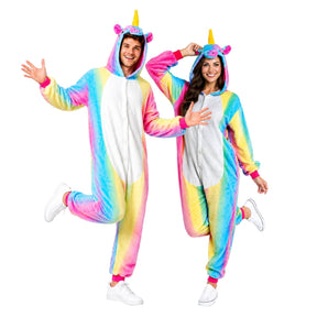 Adult Rainbow Unicorn Costume - M/L