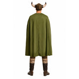 Mens Viking Man Party Costume Medieval Renaissance Halloween Outfit