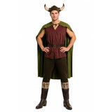 Mens Viking Man Party Costume Medieval Renaissance Halloween Outfit