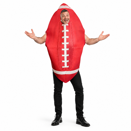 Gridiron Game Day Group Costume Set - Football, Referee + 2x Cheerleader (Halloween & Fancy Dress)