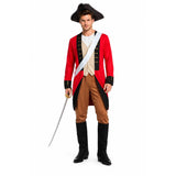 Adult British Red Coat Soldier Costume - L/XL