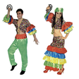 His & Hers Rumba & Flamenco Couples Costume Set - Latin Spanish Halloween Fancy Dress