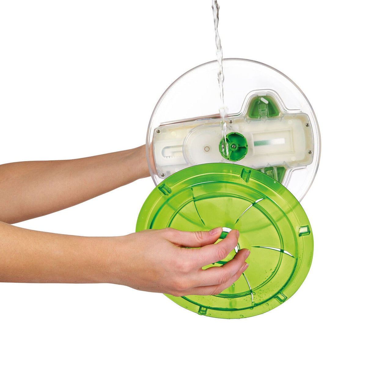 Zyliss Swift Dry Large Salad Spinner - Green