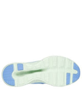 Skechers Womens Go Walk Glide-Step 2.0 Slip-Ins Shoes Sneakers Runners in Blue Lime 