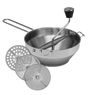 AVANTI Rotary Food Mill + 3 Discs Mouli Potato Ricer Vegetable Food Chopper