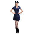 Womens Police Arresting Officer Costume - Halloween & Fancy Dress Party