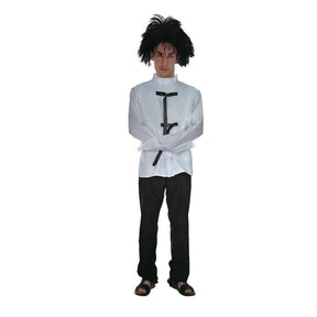 Adult Strait Jacket Costume Halloween Party Straight Fancy Dress Convict