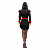 Womens Deadly Ninja Samurai Costume - Japanese (Halloween & Fancy Dress)
