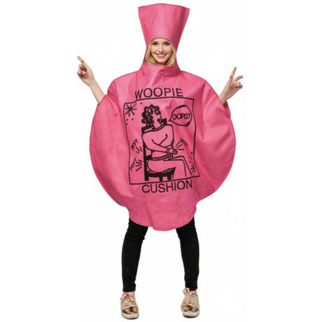 Woopie Cushion Costume Whoopie Joke Funny Halloween Party Stag Night Adult 