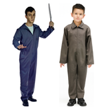 Serial Killer Family Costume Set - Adults & Kids Scary Halloween Fancy Dress
