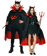 Nun & Devil Couples Costume Set - Saints & Sinners Halloween Fancy Dress