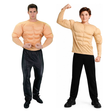 Muscle Man Family Costume Set - Adults & Kids Padded Superhero (Halloween & Fancy Dress)