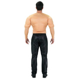 Mens Muscle Man Suit Chest Padded Arms Shirt Beach Top Hero Halloween Costume