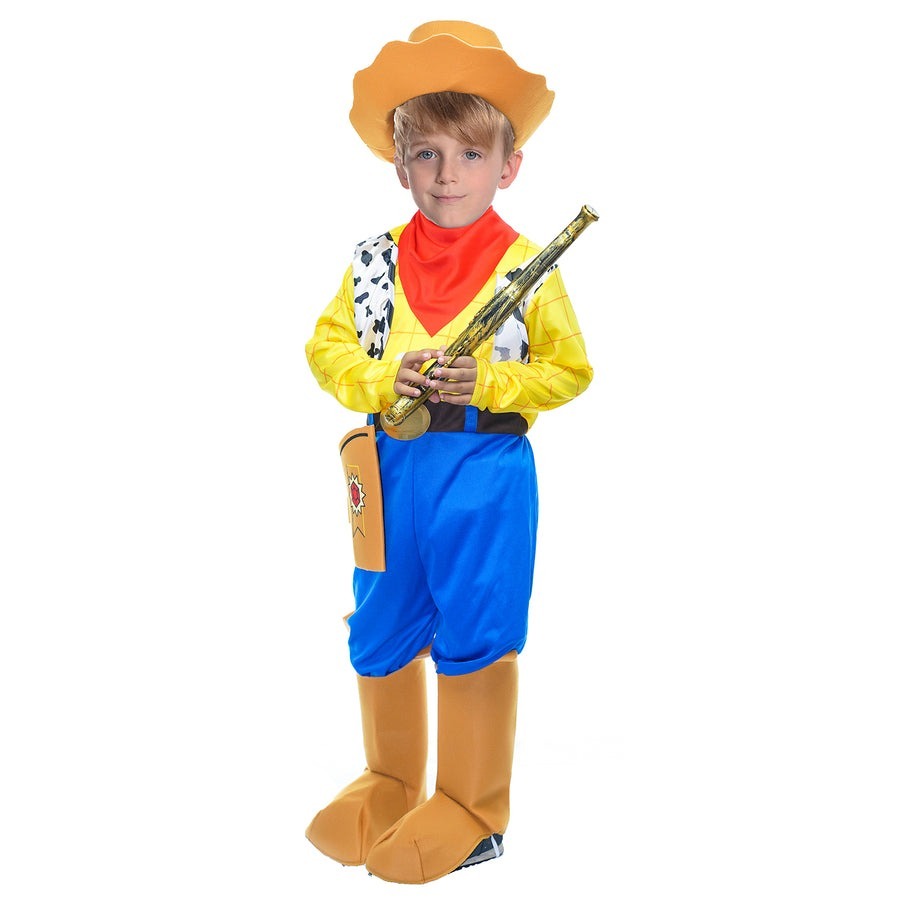 Boys Cowboy Space Ranger Costume - Kids Book Week & Halloween Fancy Dress