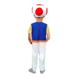 Boys Mushroom Character Costume - Gaming/Cosplay (Kids Book Week & Halloween Fancy Dress)