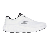 Skechers Womens Go Run Now Shoes Sneakers Prisma in White/Black