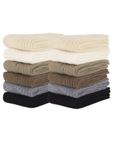 12 Pairs Womens WOOL BLEND SOCKS Bulk Pack - Ladies Thick Soft Warm Winter Socks