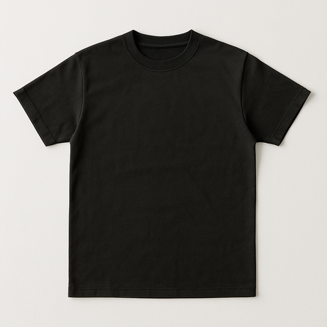 12x Hammer House Mens 100% Cotton T-Shirt Top Short Sleeve Bulk in Black