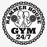 12x Hammer House Mens 100% Cotton T-Shirt Top Short Sleeve Bulk in Black