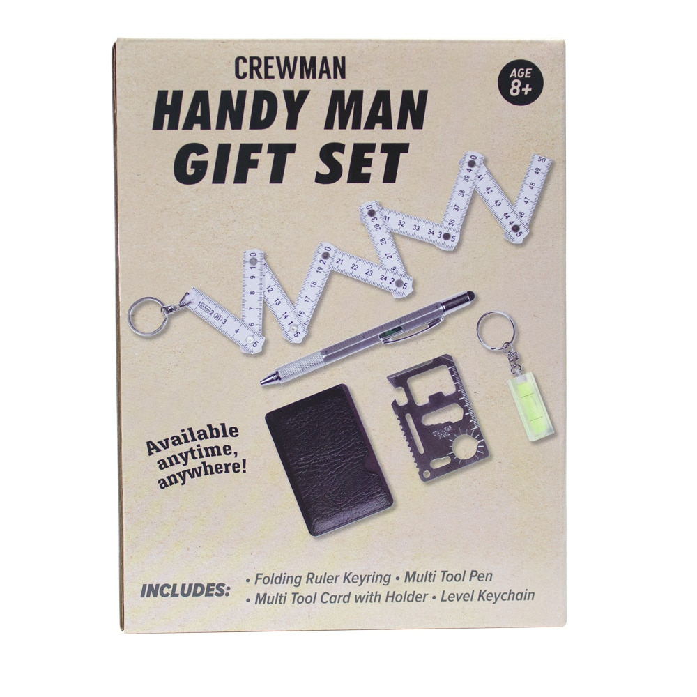 Handyman Multi-Tool Gift Set - Keychain Level, Ruler & Pen – Boutique ...