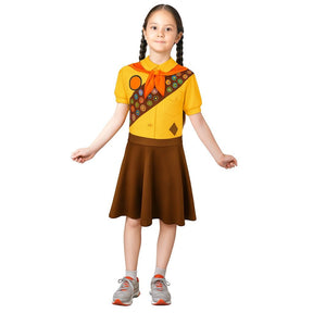 Children Girl Scout Halloween Party Costume Fancy Dress Cosplay Outfit