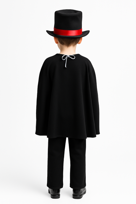 Children Ringmaster Magician Costume  Boys Girls Circus Book Week Cosplay Outfit